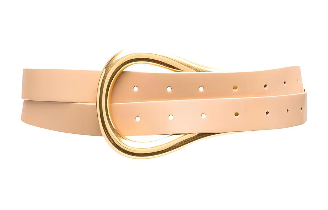 Bottega Veneta Bottega Veneta Leather Belts Women's Almond