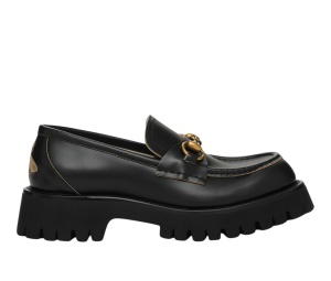 Buy Gucci Harald Leather Loafers Black (W) at Sasom – Authentic and Ready to Ship