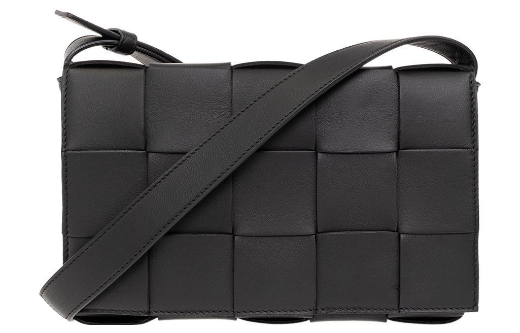 Bottega Veneta Bottega Veneta CASSETTE Sheepskin Tofu Bag Shoulder Bag Crossbody Bag Regular Women's Black