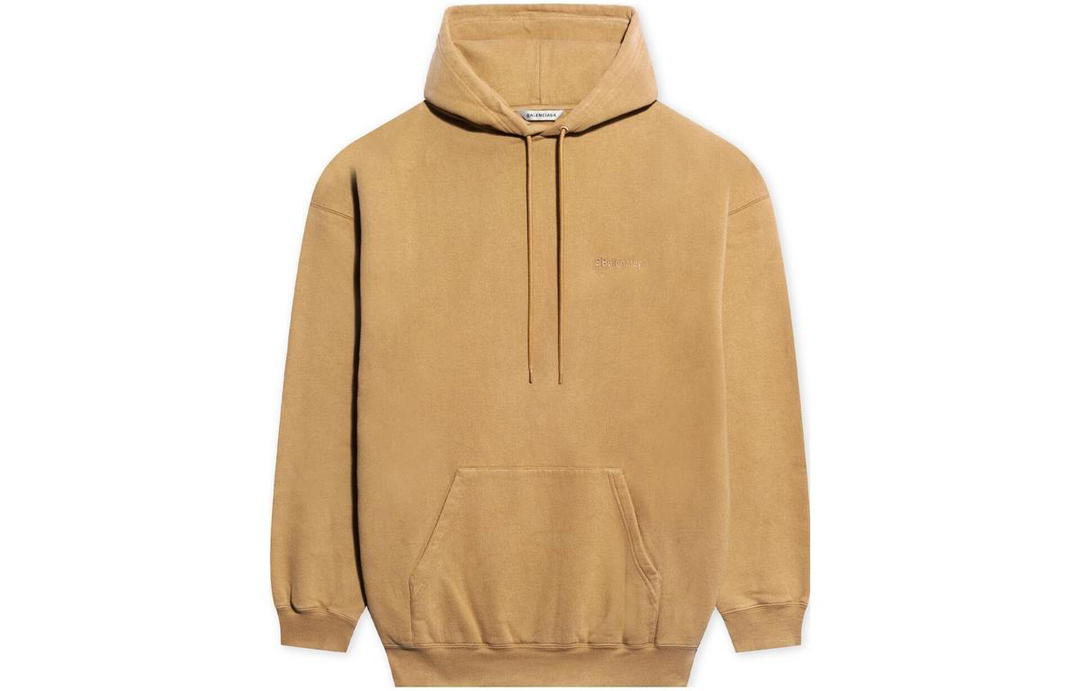 Balenciaga Balenciaga Logo Hoodie 'Brown'