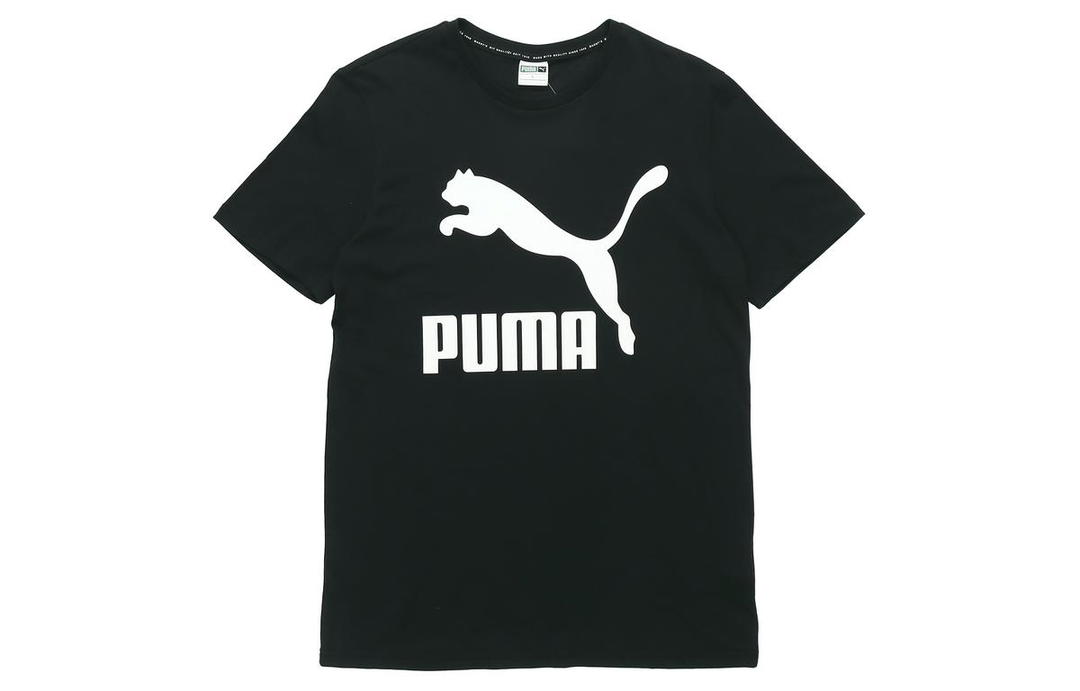 Puma Puma Set-in Sleeve T-Shirt Men's Black