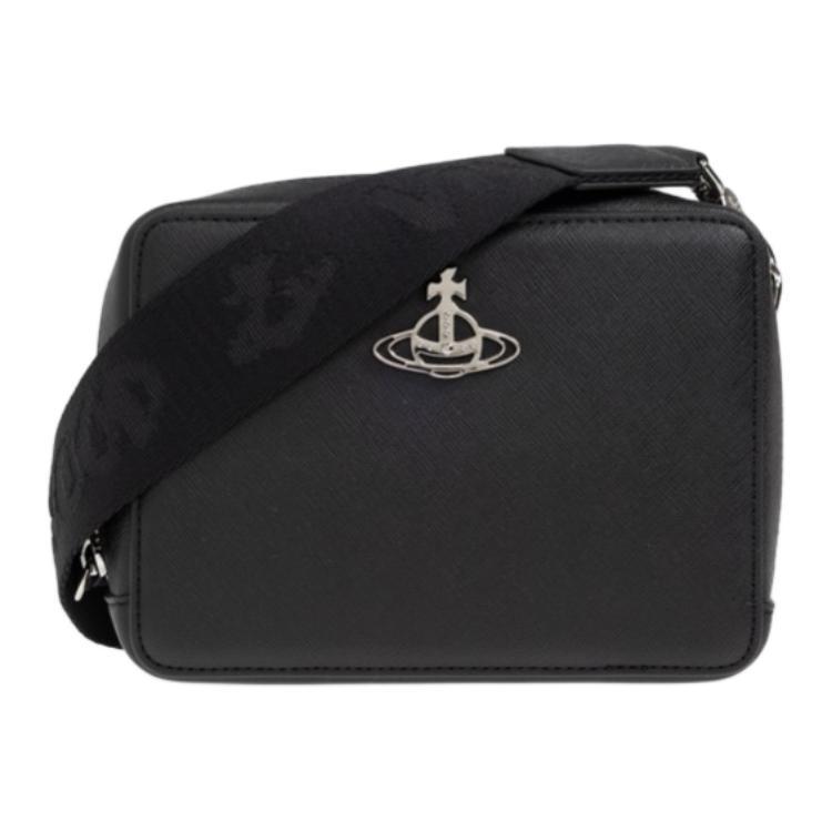 Vivienne Westwood Vivienne Westwood Polyurethane Shoulder Bag Crossbody Bag Women's Black