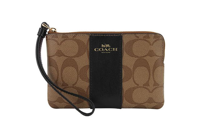 Coach Coach Corner Zip 16 - black/brown - view 1