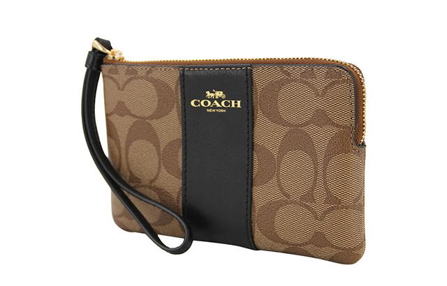 Coach Coach Corner Zip 16 - black/brown - view 3