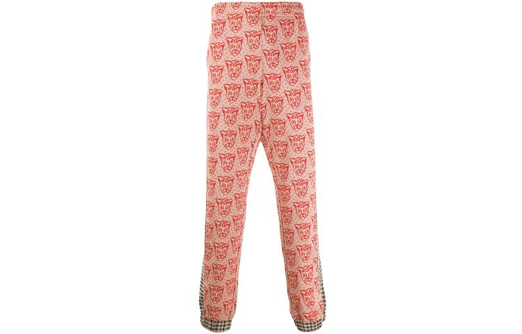 Gucci Gucci Casual Pants Men Red