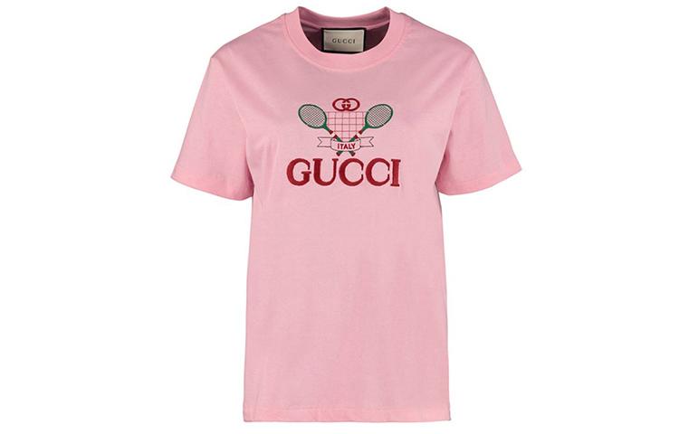 Gucci Gucci Regular T Shirt Women's Pink