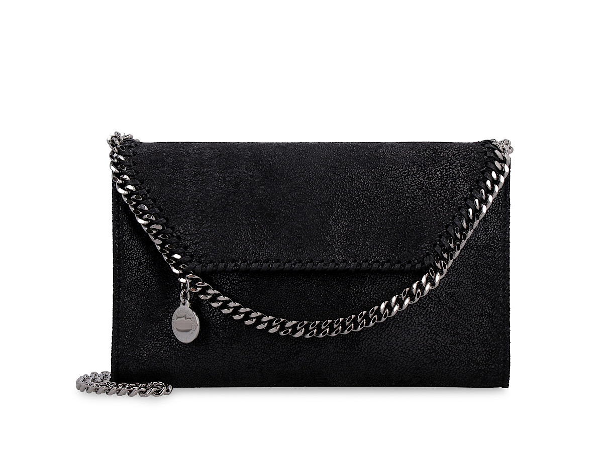 Buy Stella Mccartney Falabella Mini Crossbody Bagblack Polyester Polyurethane 67 Polyester 33 at Sasom – Authentic and Ready to Ship
