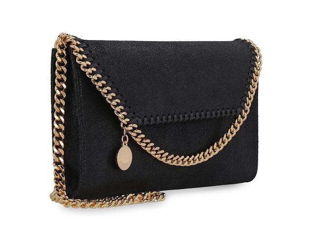 Stella Mccartney Stella Mccartney Shaggy Deer Mini Crossbody Bagblack Pl - view 3