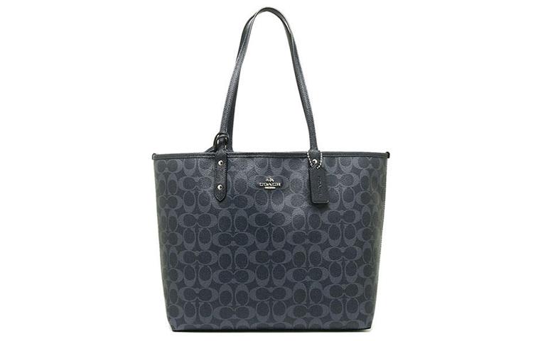 Coach Coach City Canvas Tote Bag, Shopping Bag, Handbag, Shoulder Bag, Backpack Large Size Women's Marine Blue