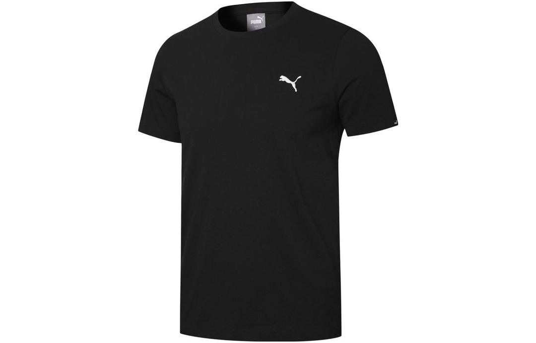 Puma Puma Set-in Sleeve T-Shirt Men's Black