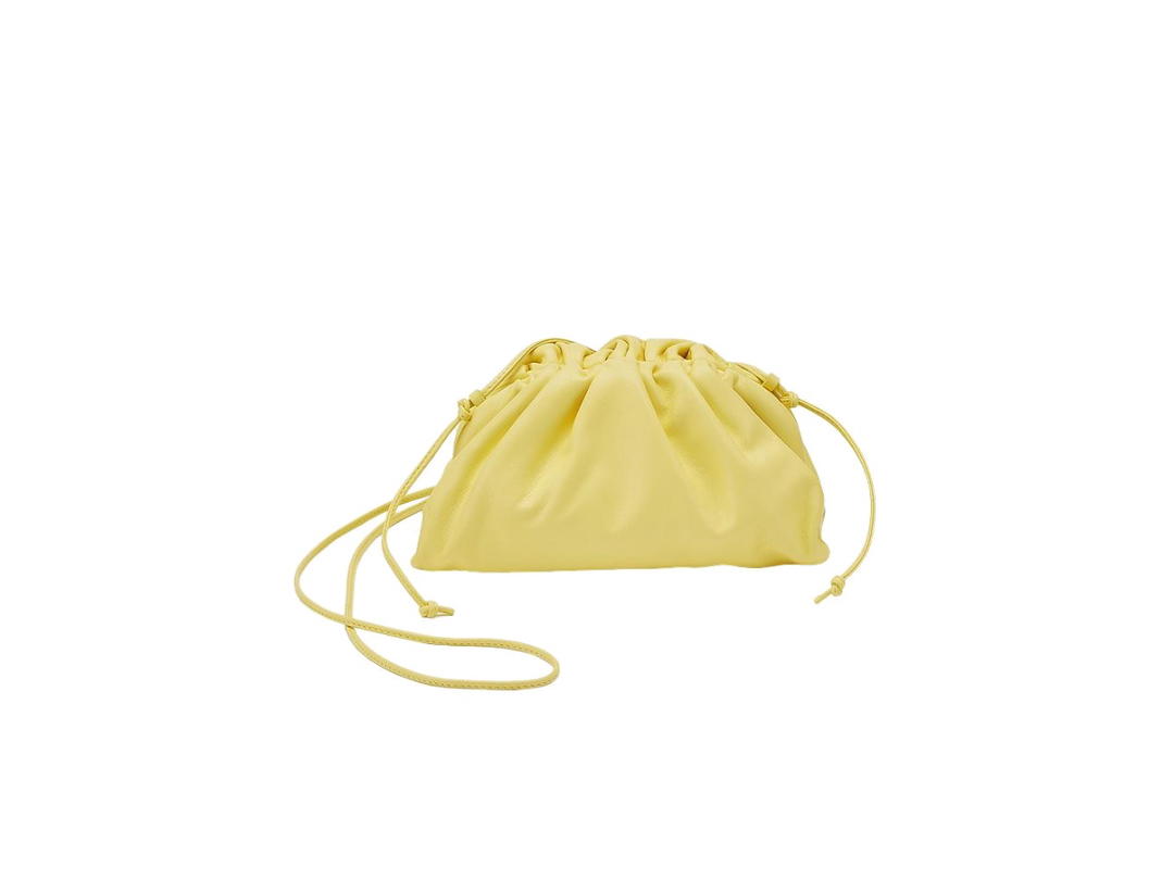 Bottega Veneta Bottega Veneta Miniature Pouch Coin Purse Yellow