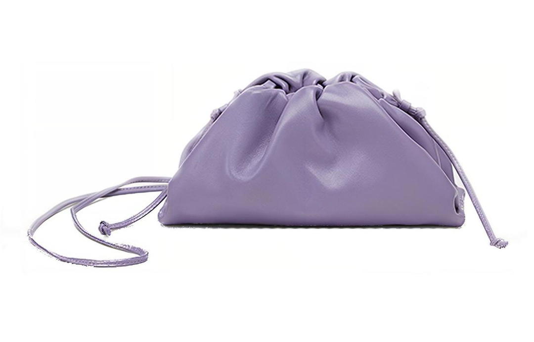 Bottega Veneta Bottega Veneta Sheepskin Cloud Bag Handbag Mini Women's Lavender