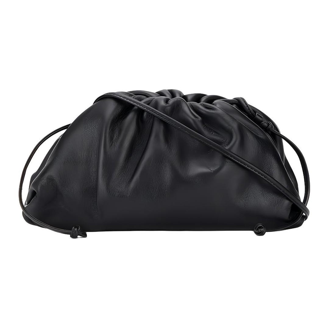 Bottega Veneta Bottega Veneta Leather Shoulder Bag Crossbody Bag Mini Women's Black