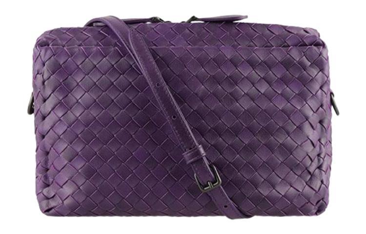 Bottega Veneta Bottega Veneta Lambskin Shoulder Bag Crossbody Bag Women's Purple