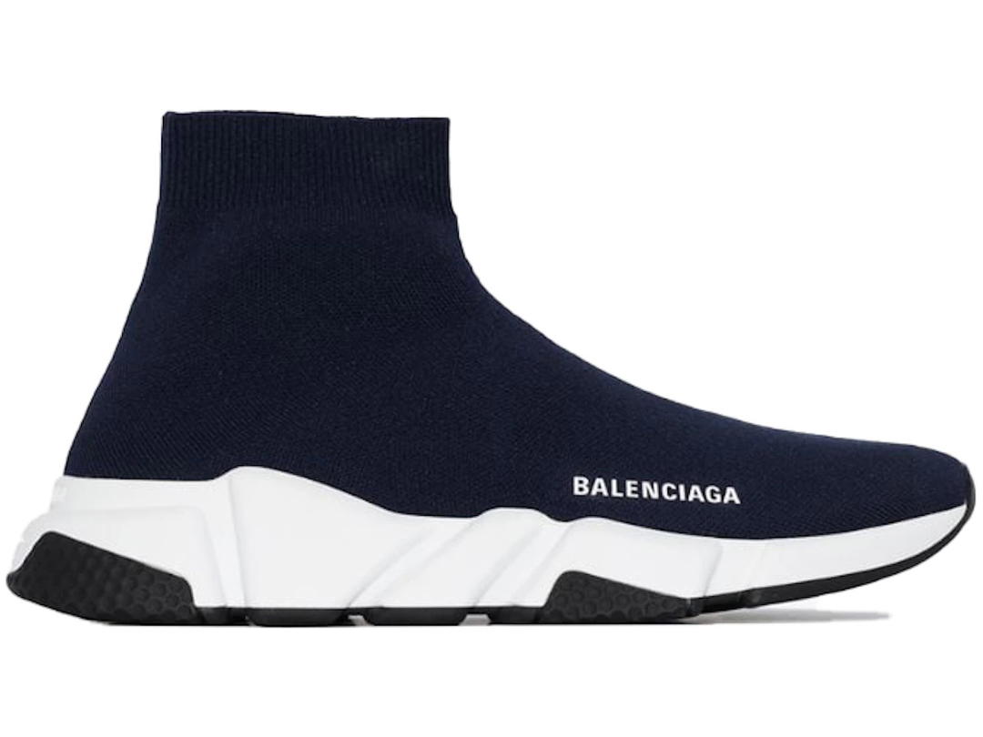 Balenciaga Balenciaga Speed Trainer Navy White Sole (Women's)