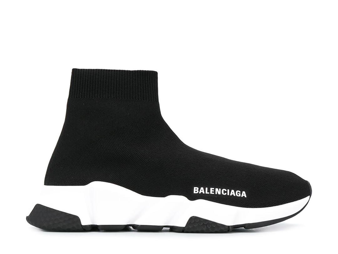 Balenciaga Balenciaga Speed Recycled Knitted Socksneakersblack Polyester 92 Elastane 8 (W) CARRYOVER