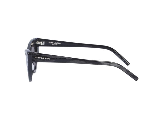 Saint Laurent Saint Laurent Cateye Frame SL 213 Lily Tiger Sunglasses Black - view 3