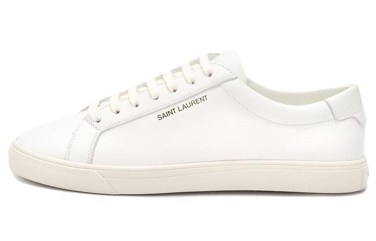 Saint Laurent Saint Laurent Low-Top Stylish Skateboarding Shoes Women's White