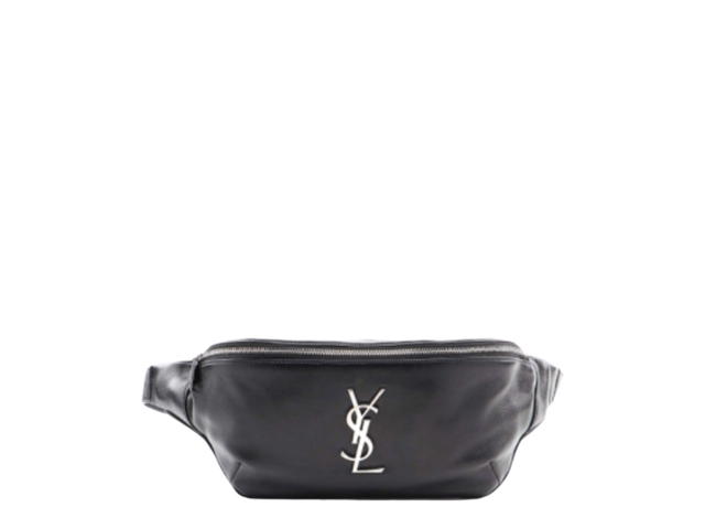 Saint Laurent Saint Laurent Black Smooth Leather Belt Bag - view 1