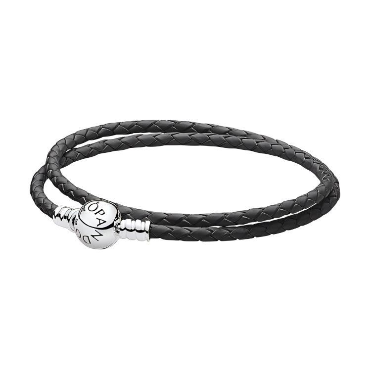 Pandora Pandora Moments Double Braided - black