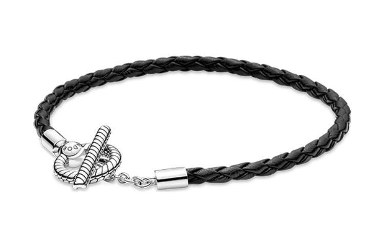 Pandora Pandora Moments Braided Leather - Silver