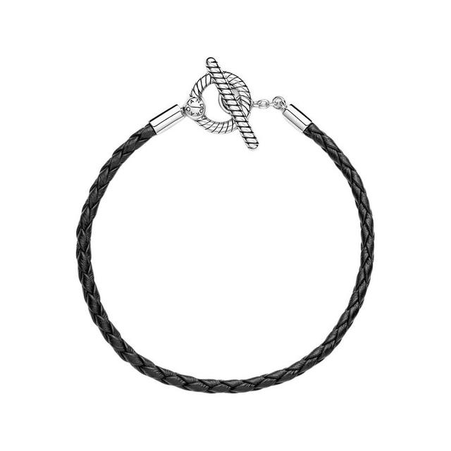 Pandora Pandora Moments Braided Leather - Silver - view 2