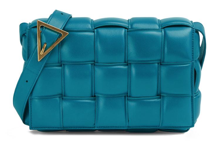 Bottega Veneta Bottega Veneta Padded Intreccio Cassette Crossbody Bag Mallard