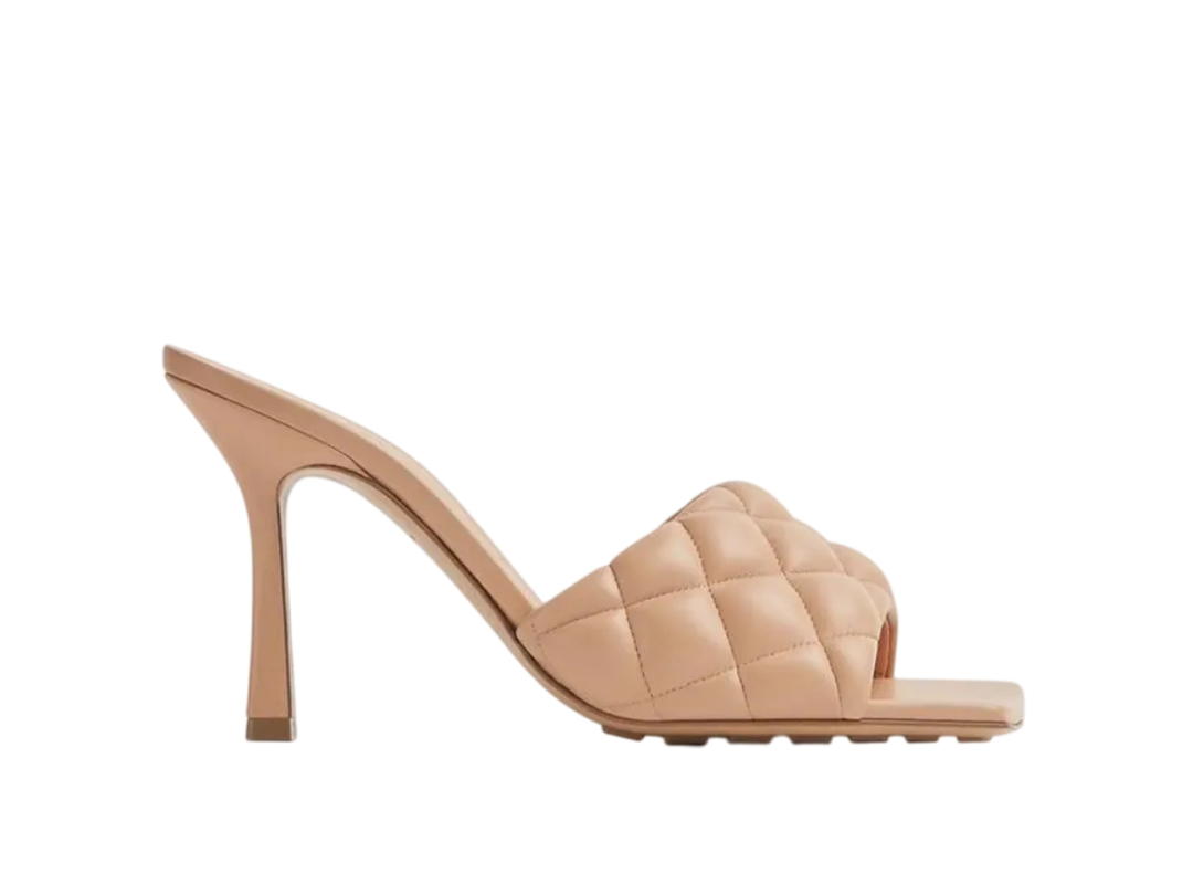 Bottega Veneta Bottega Veneta Padded Mule Cipria