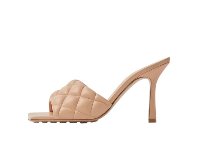 Bottega Veneta Bottega Veneta Padded Mule Cipria - view 2