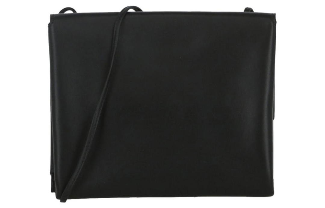 Bottega Veneta Bottega Veneta Lambskin Crossbody Bag Shoulder Bag Women's Black
