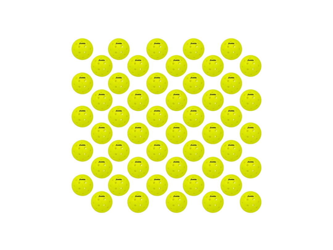 Franklin Franklin X-40 Outdoor Pickleballs 50/Pack Yellow