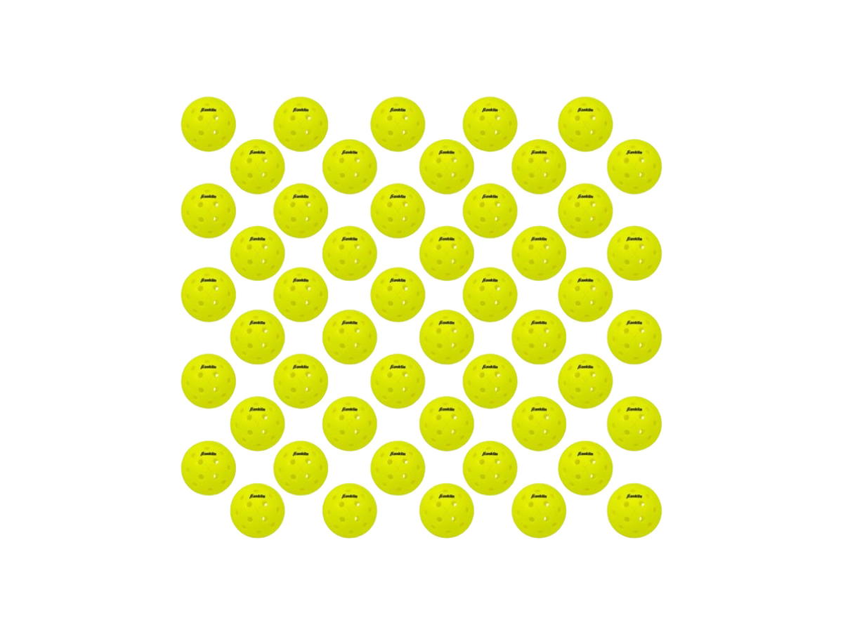 Franklin Franklin X-40 Outdoor Pickleballs 50/Pack Yellow