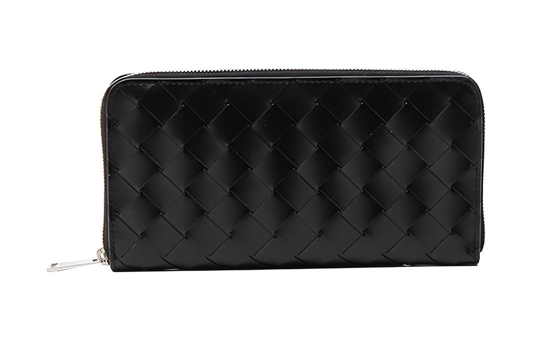Bottega Veneta Bottega Veneta Cow Leather Clutches Wallets Men's Black