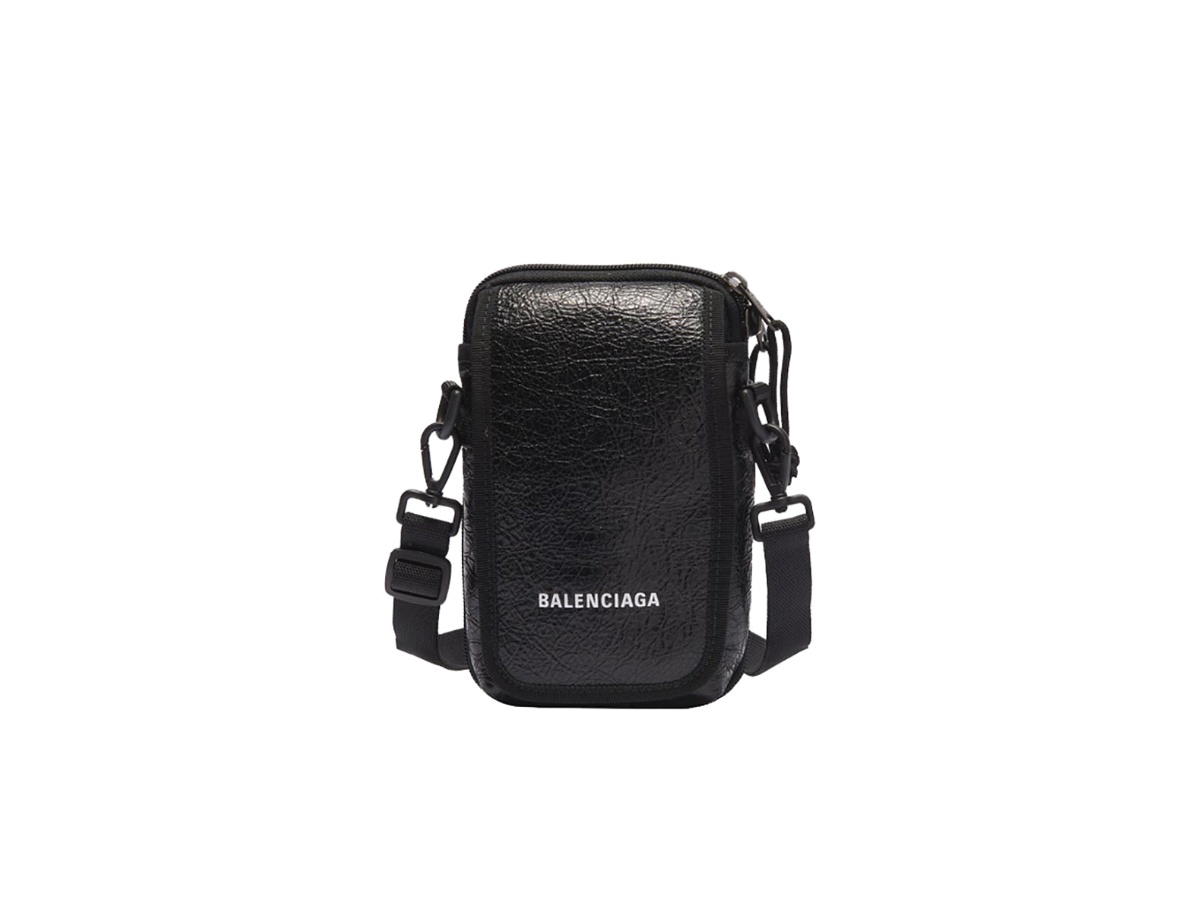 Balenciaga Balenciaga Explorer Crossbody Pouch Bag Black