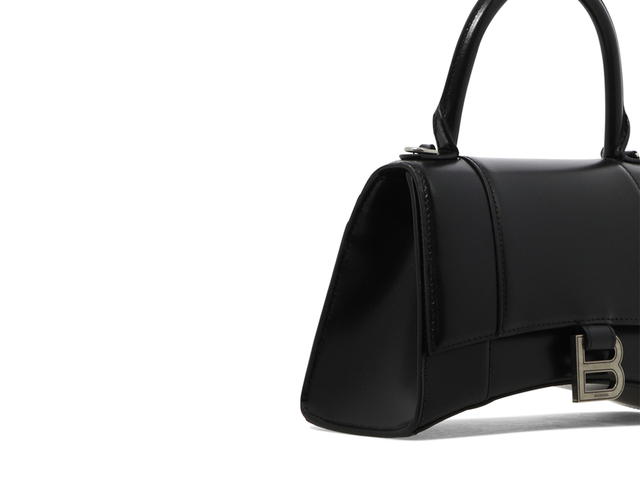 Balenciaga Balenciaga Hourglass Handbagblack Pelle Di Vitello CARRYOVER - view 4