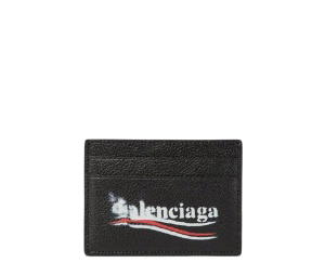 Buy Balenciaga Cash Cardholder Black Grained Calfskin at Sasom – Authentic and Ready to Ship