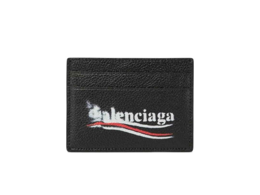 Balenciaga Balenciaga Cash Cardholder Black Grained Calfskin
