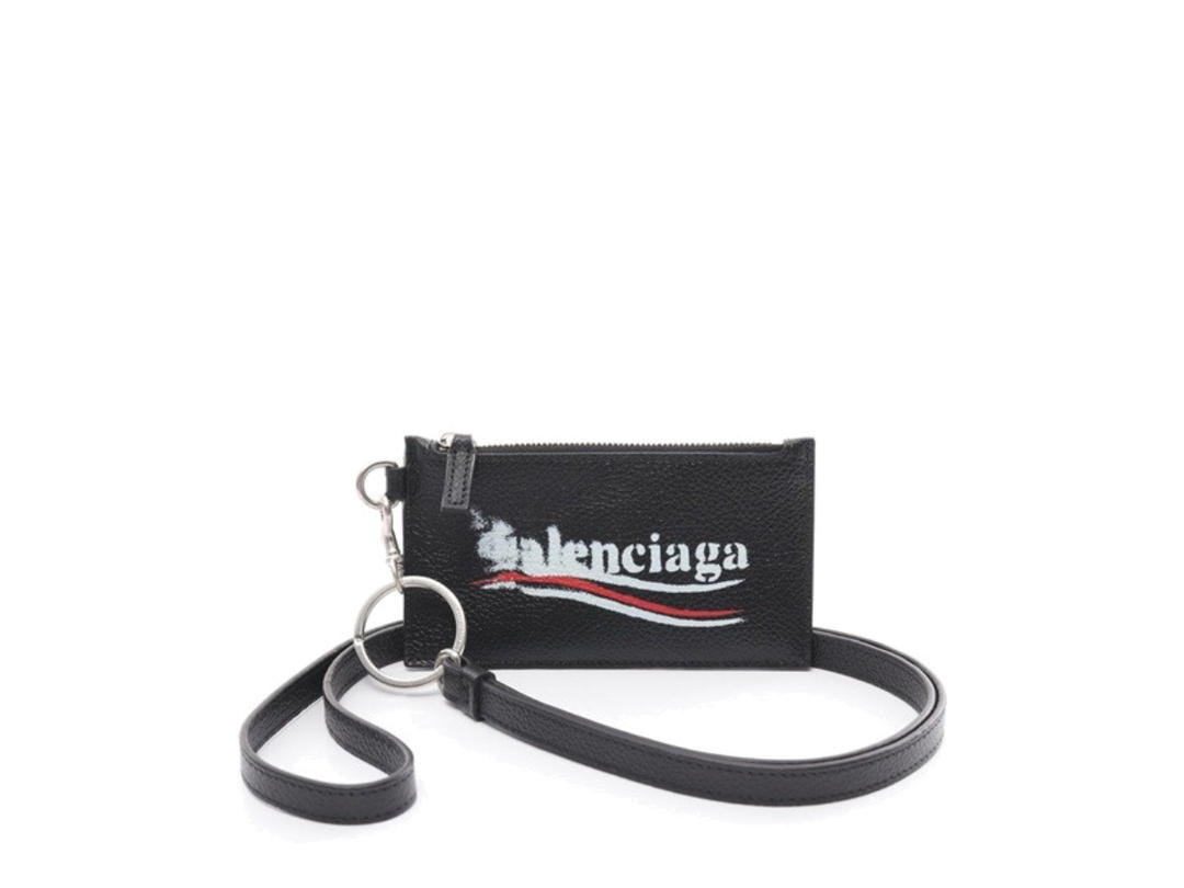 Balenciaga Balenciaga Coin Purse Wallet Black