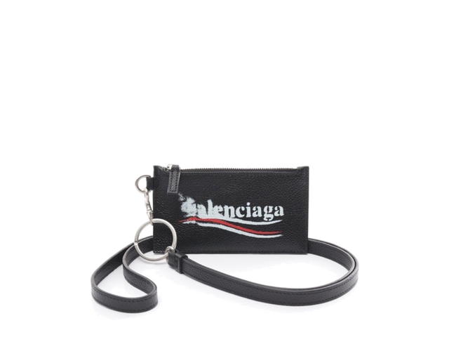 Balenciaga Balenciaga Coin Purse Wallet Black - view 1