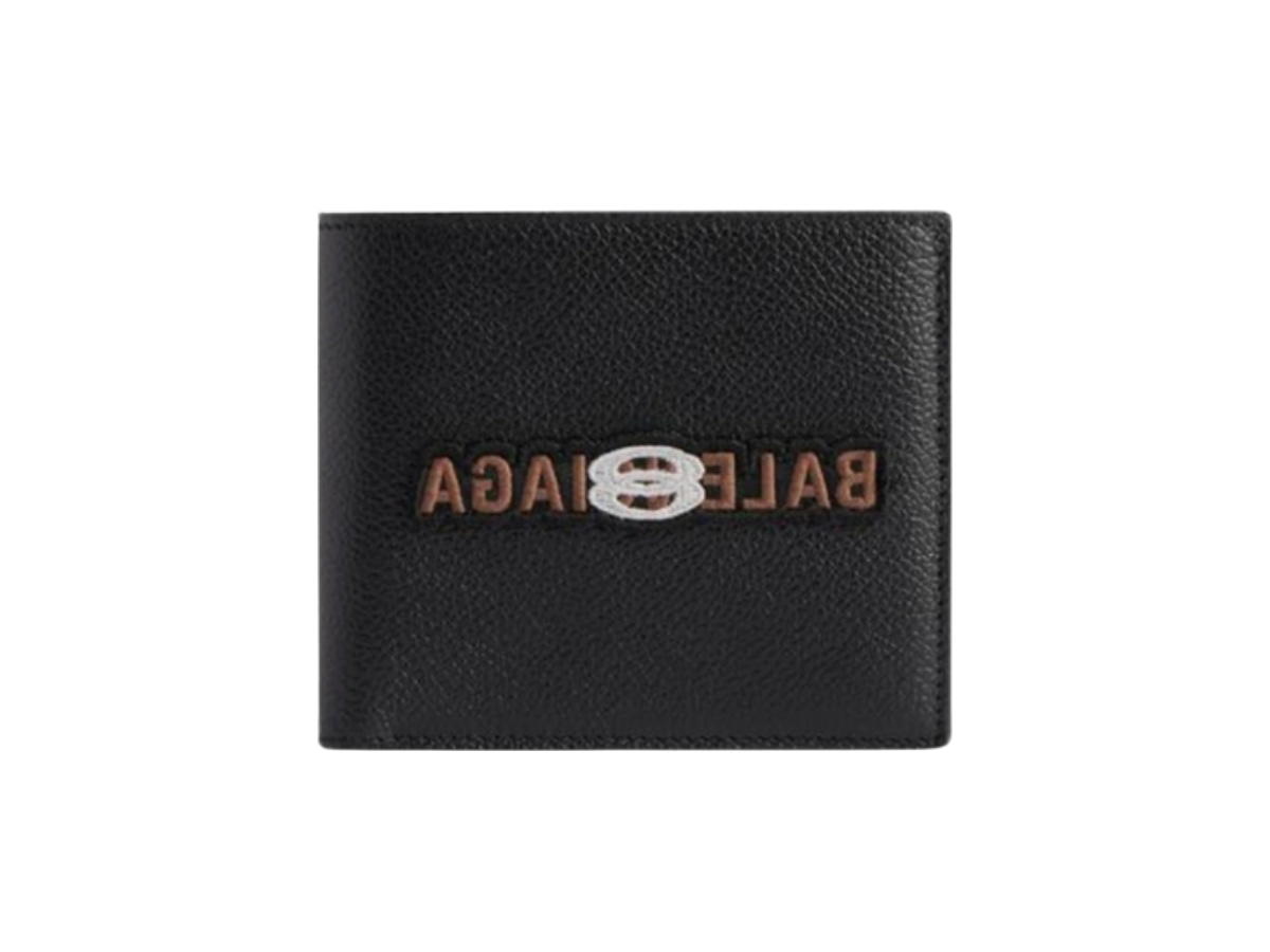 Balenciaga Balenciaga Cash Square Folded Wallet Black