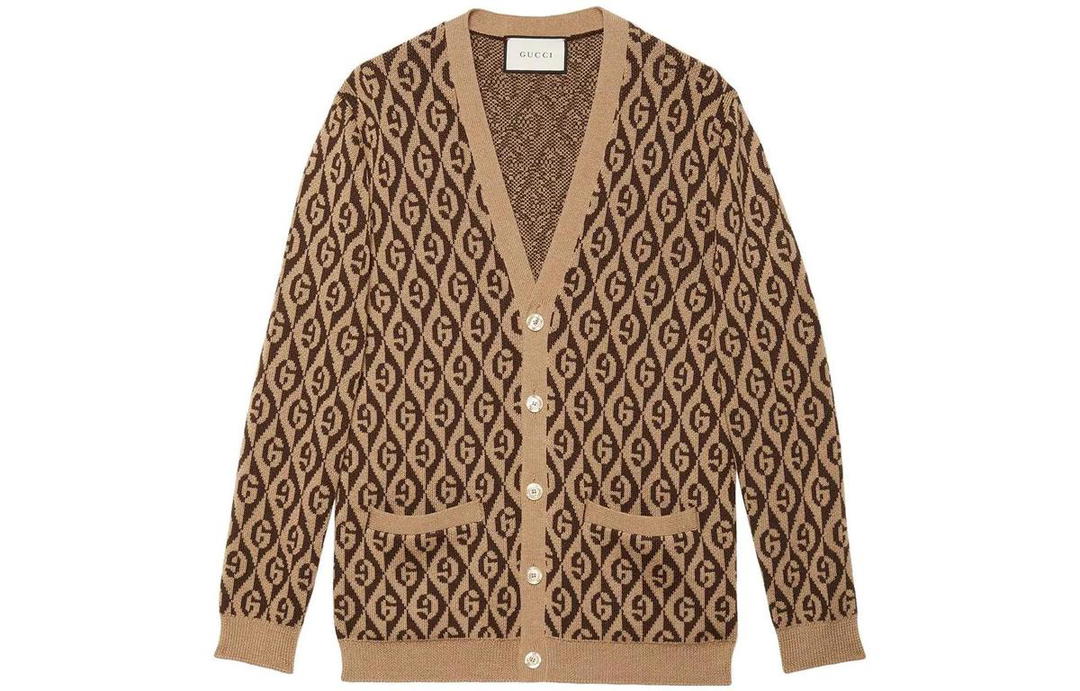 Gucci Gucci SS22 Knitwear Men's Brown