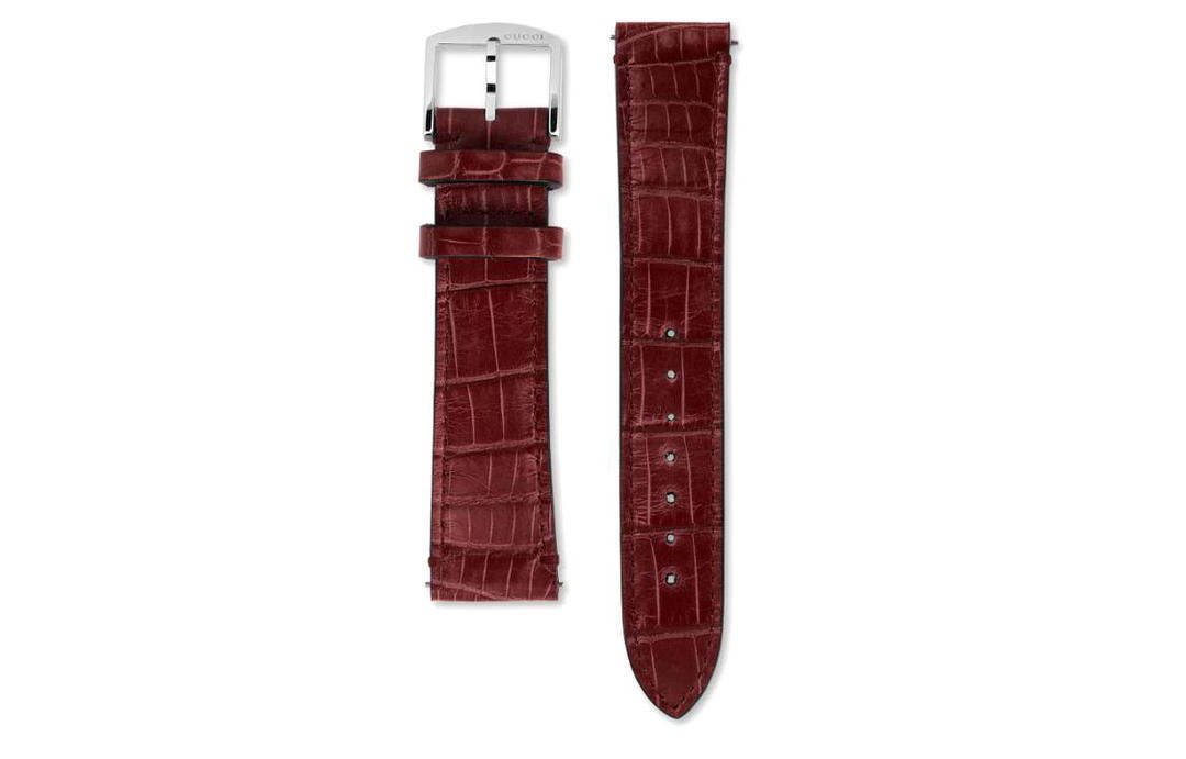 Gucci Gucci Watch Band All Compatibility Crocodile Leather Material