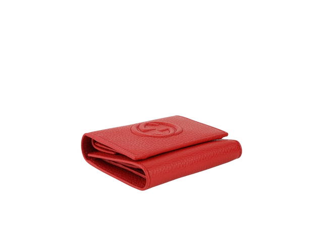 Gucci Gucci Soho Trifold Wallet Small Red - view 4