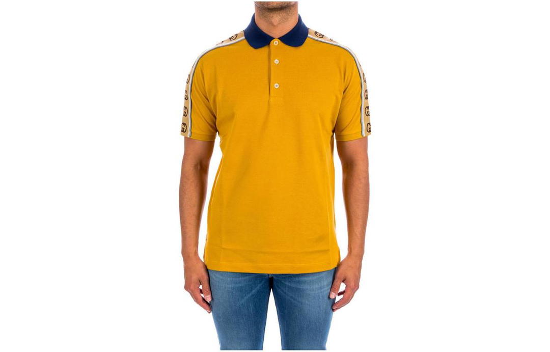 Gucci Gucci Polo Shirts Men Orange
