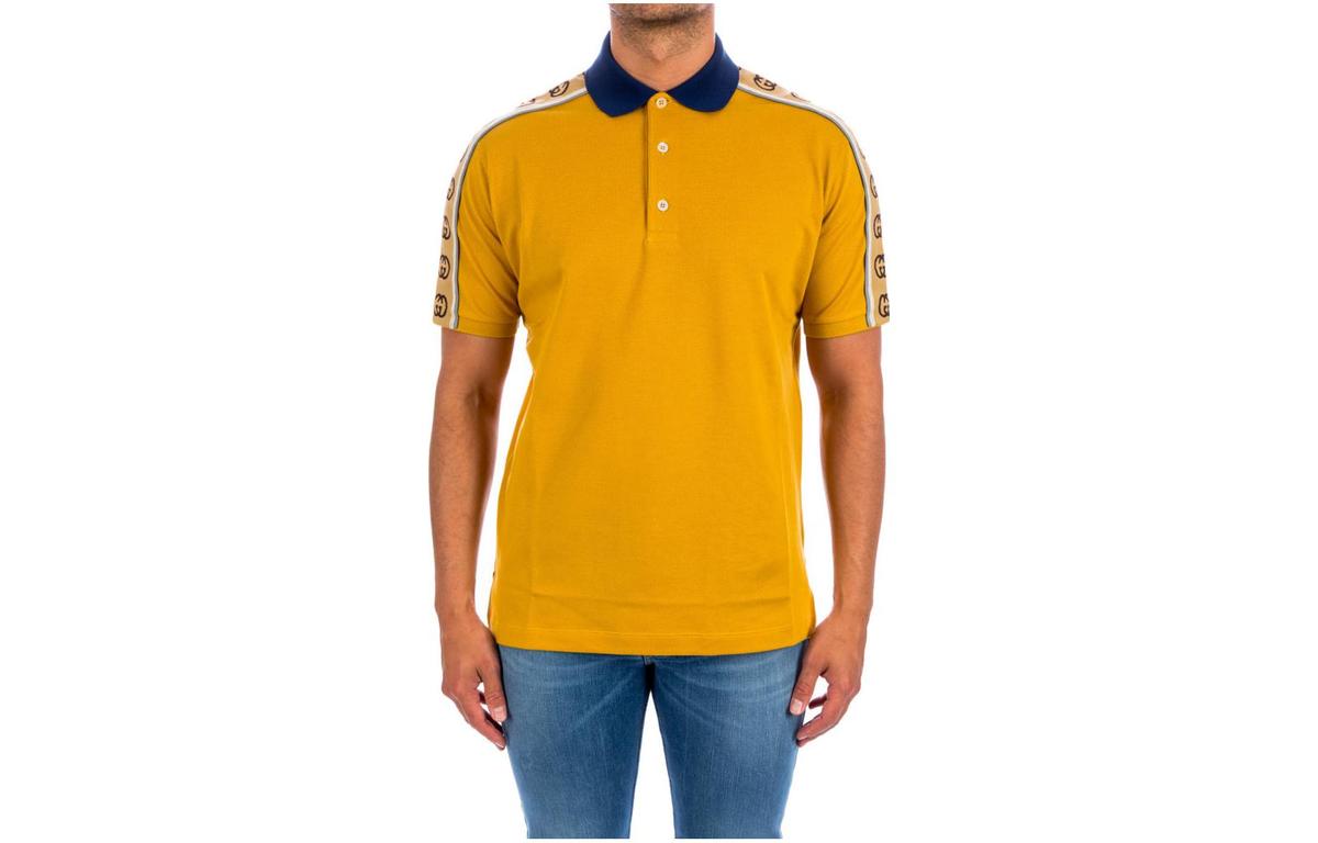 Gucci Gucci Polo Shirts Men Orange