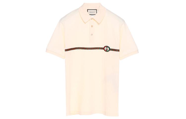 Gucci Gucci Polo Shirts Men Beige