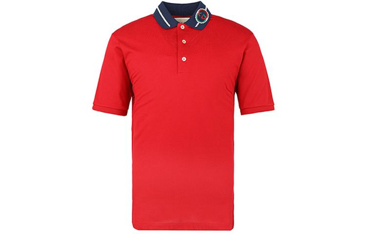 Gucci Gucci Polo Shirts Men Red