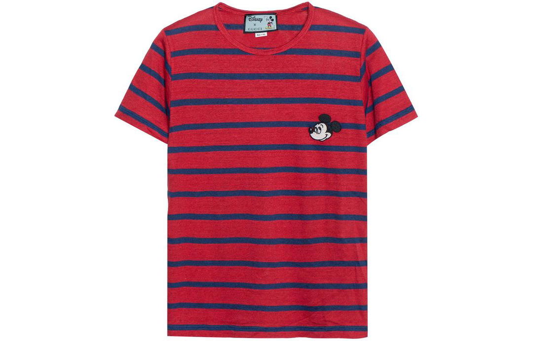Gucci Disney X Gucci T Shirts Unisex Red Blue
