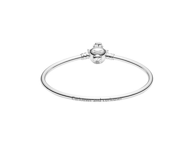 Pandora Pandora Disney Alice In Wonderland Cheshire Cat Clasp Silver Bracelet - view 2