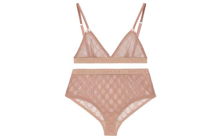 Gucci Gucci Gg Tulle Lingerie Set